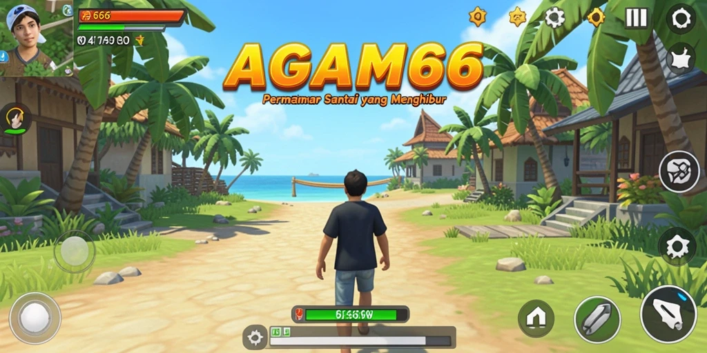 Tampilan gameplay AGAM66 yang seru dan menghibur.