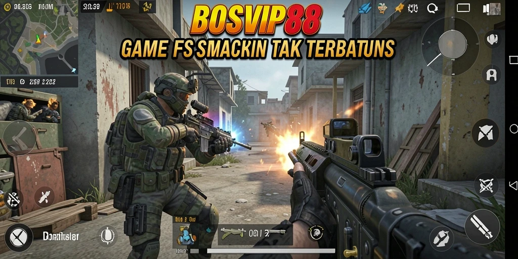 Gameplay intens dari BOSVIP88 dengan aksi tembak-menembak yang mendebarkan.