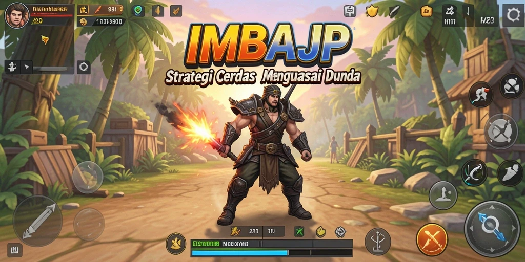 Tampilan gameplay IMBAJP yang strategis dan penuh aksi.
