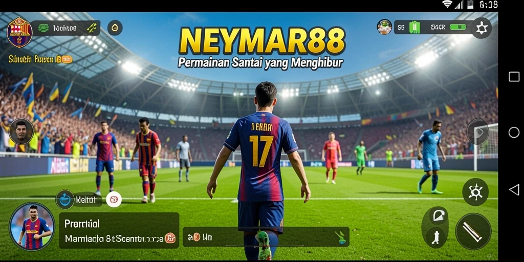 Screenshot gameplay NEYMAR88 yang menyenangkan dan santai.