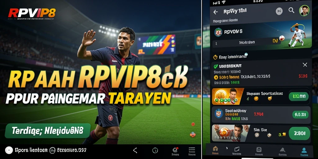 Tampilan gameplay RPVIP8 yang menarik dan interaktif saat bertaruh.
