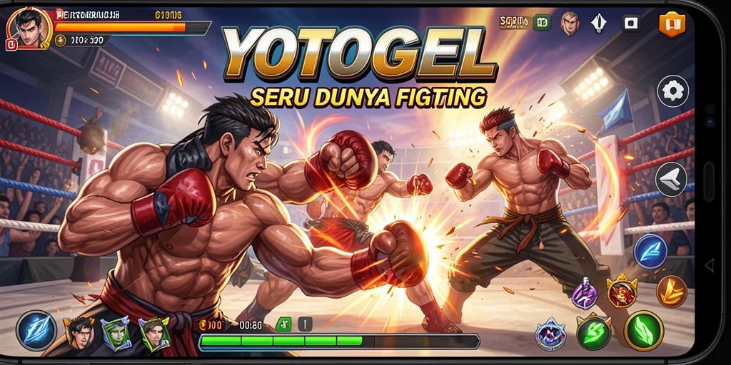 Gameplay seru dalam pertarungan YOTOGEL yang menegangkan.